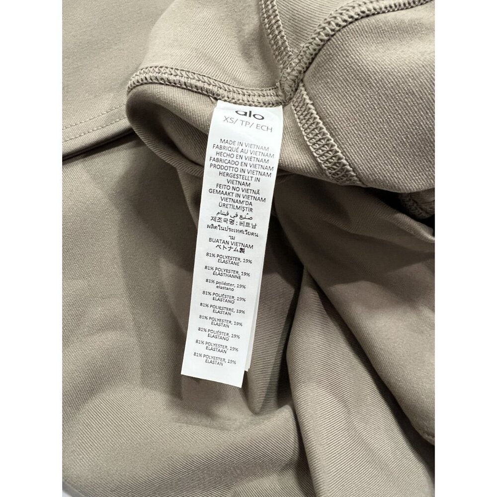 Alo Yoga Airbrush High-Waist Bootcut Legging in Light Cocoa - Picture 8 of 9